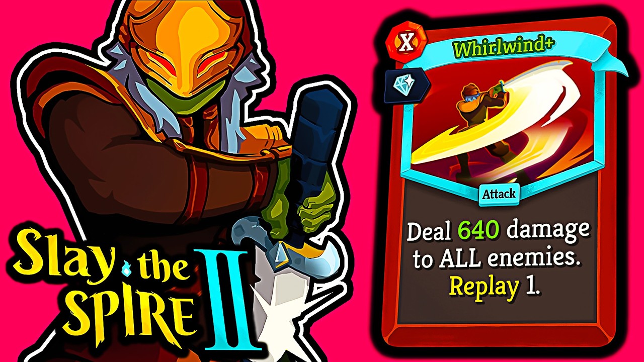 Chemical X Replay Whirlwind CLEARS A10 In SLAY THE SPIRE 2 background