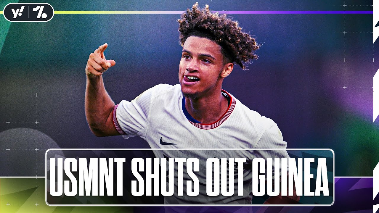 USMNT shuts out Guinea, advances to Olympic soccer quarterfinals | OneFootball background