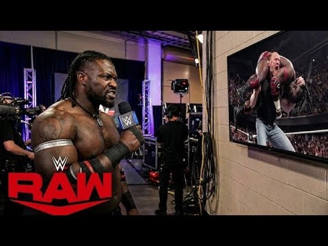 What happened after Raw Oba Femi sends warning message to Brock Lesnar I'm going to retire you background