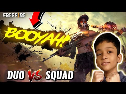 LET'S PLAY FREE FIRE | DUO V/S SQUAD GAMEPLAY background