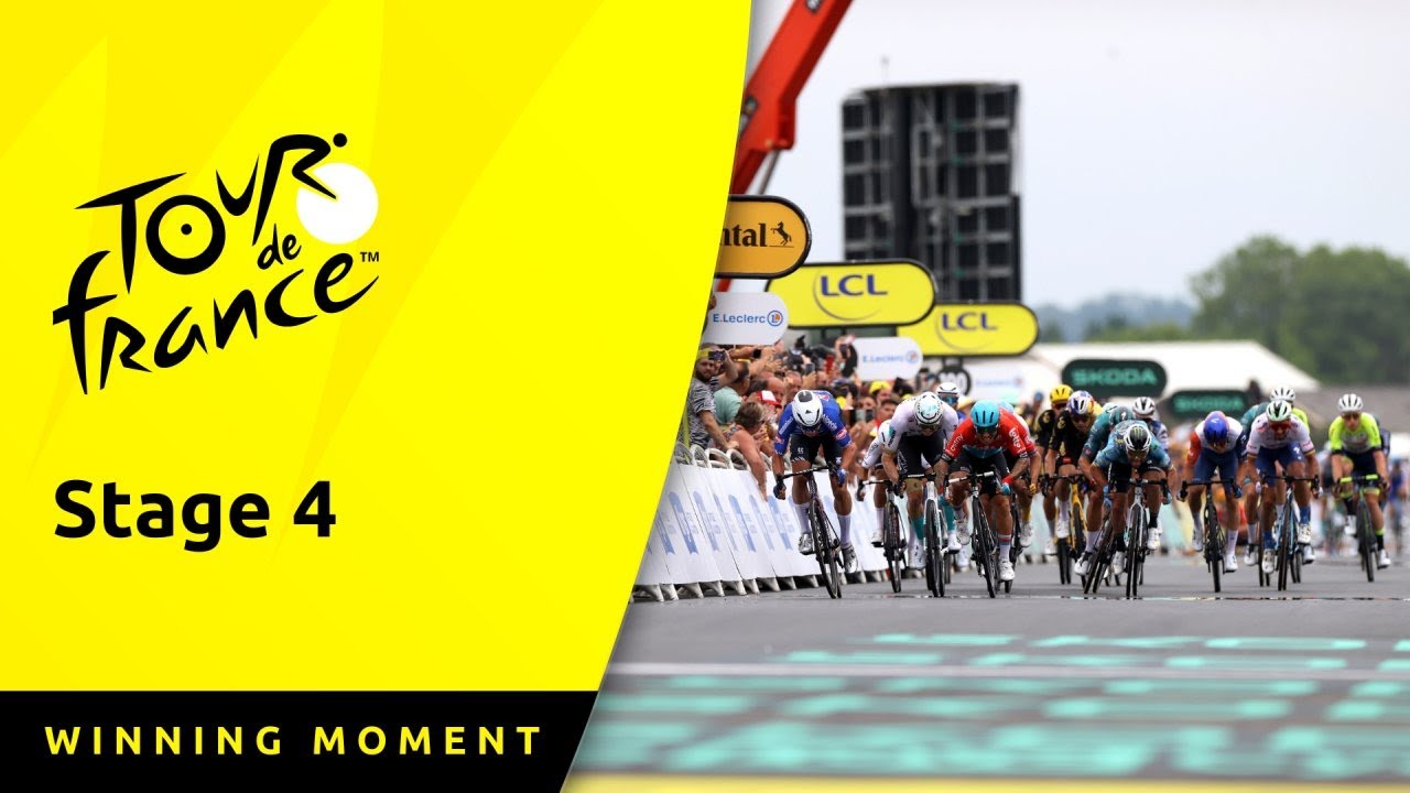 First high mountains battle | Stage 4 Tour de France 2024 Highlights backdrop