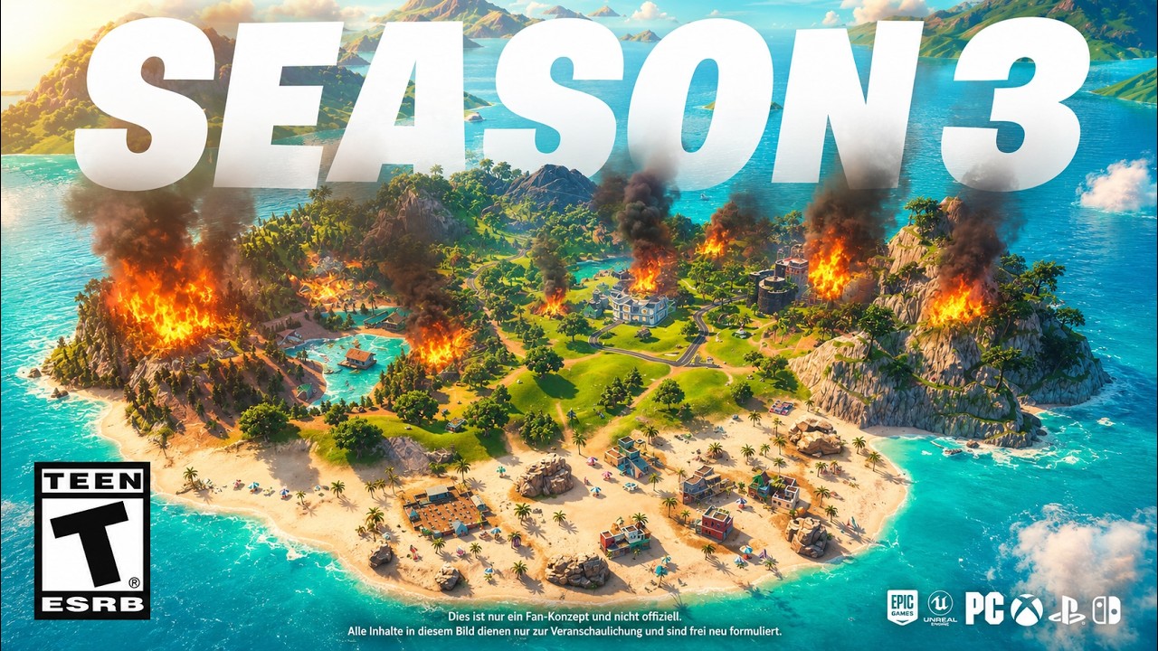 Das Ende von Fortnite Season 3....