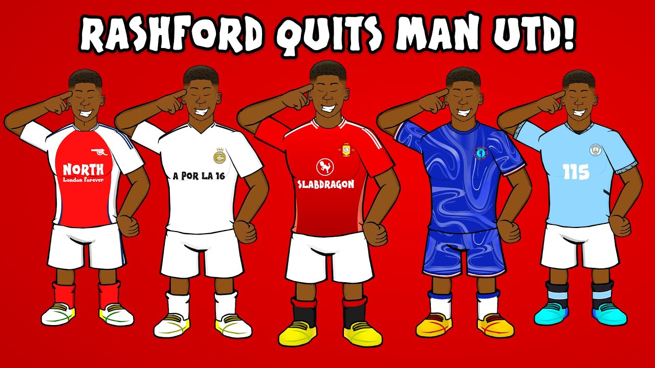 RASHFORD QUITS MAN UTD! Who will he sign for?