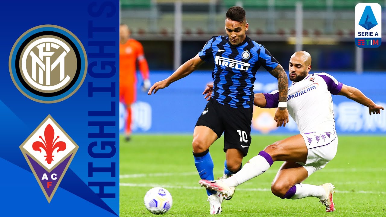 Inter 4-3 Fiorentina | Late Goals From Lukaku and D'Ambrosio Ensure Win for Inter | Serie A TIM background