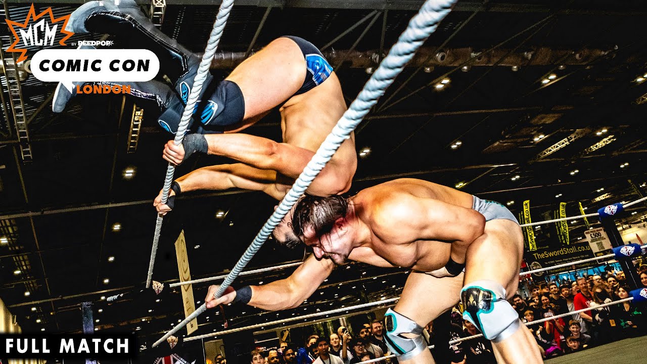 UKPW: FULL MATCH JJ Gale vs Louis Basham background