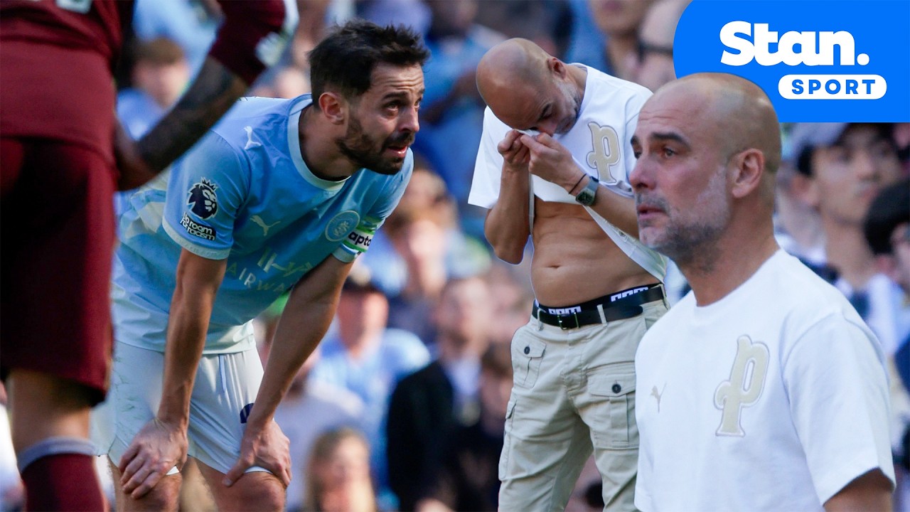 Bernardo Silva's EMOTIONAL FAREWELL π₯Ί Guard of honour as Pep Guardiola substitutes club legend π