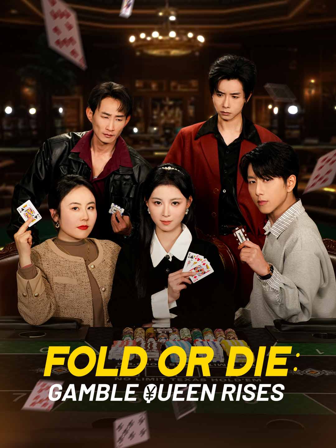 Fold or Die: Gamble Queen Rises poster - similar to Rules Broken! She Hacked Back!
