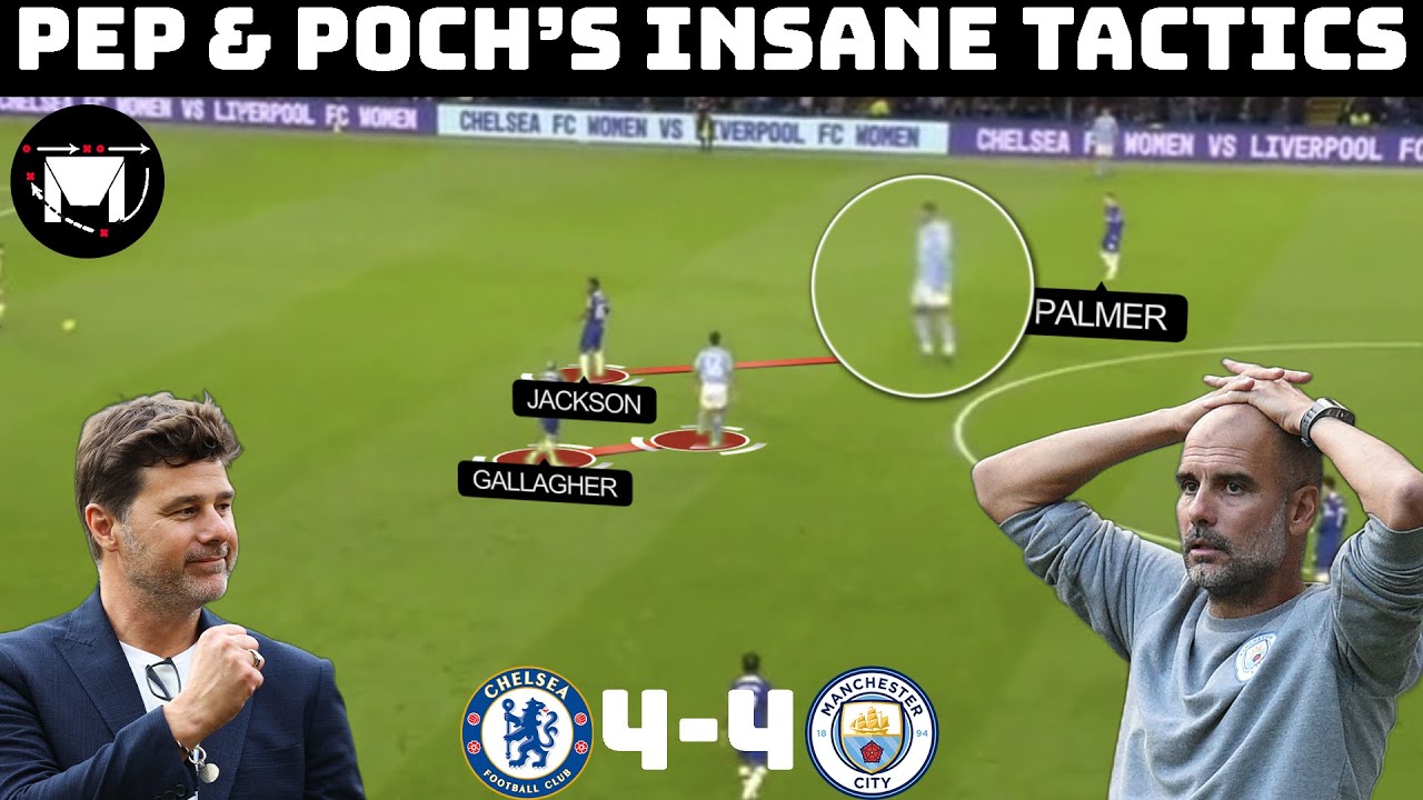Tactical Analysis : Chelsea 4-4 Manchester City | A Beautiful Mess | background