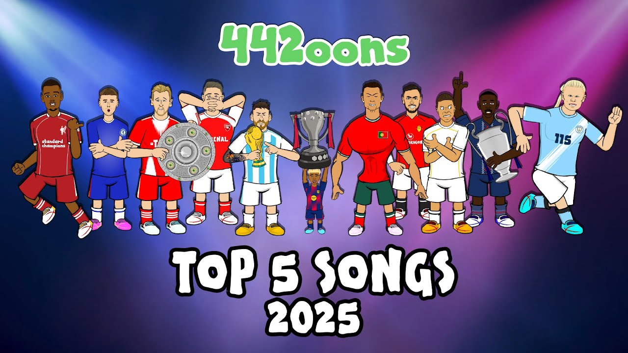 TOP 5 FOOTBALL SONGS 2025🎵 background