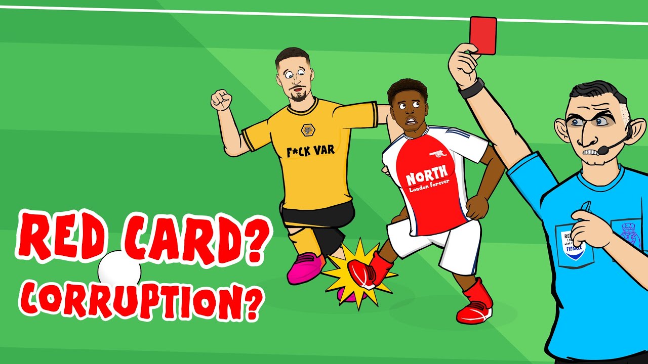 RED CARD CORRUPTION?🔴 Lewis-Skelly sent off for Arsenal!