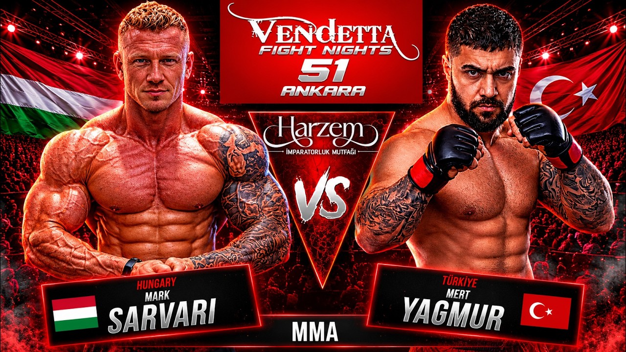 Mert Yagmur VS Mark Sarvari | Vendetta 51 | Ankara