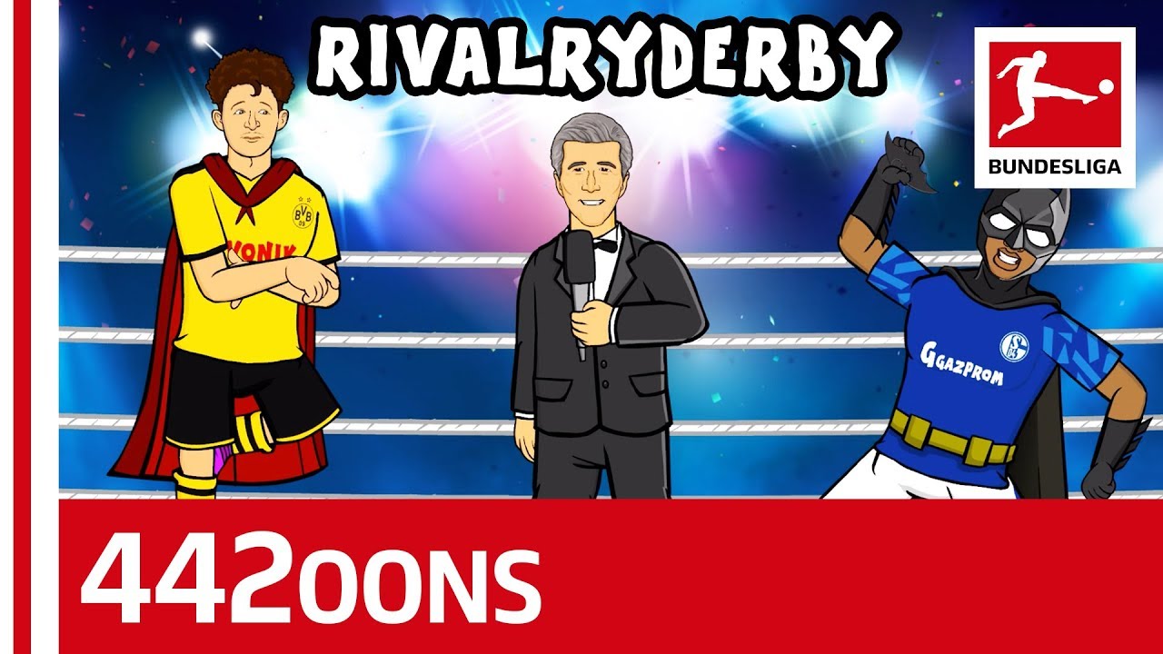 Biggest Rivalry Duels - Schalke vs. Dortmund Revierderby Clash - Powered by 442oons