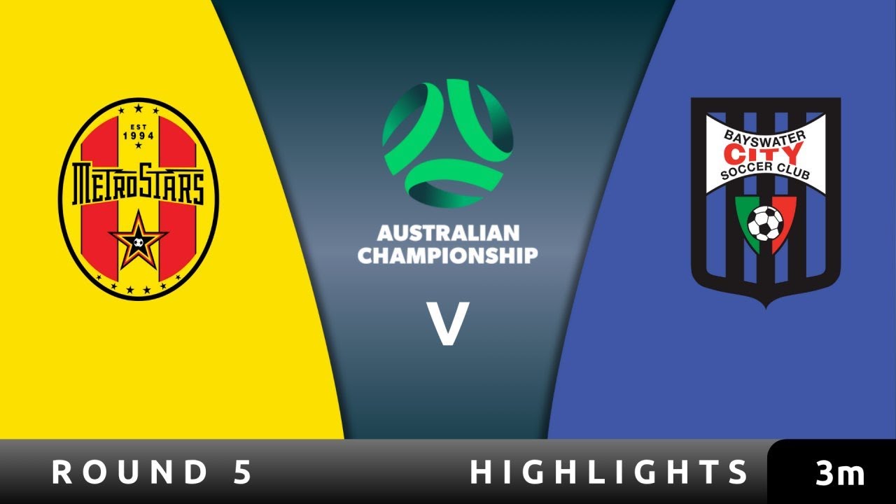 SOTIRA STUNNER! | MetroStars v Bayswater City Highlights background