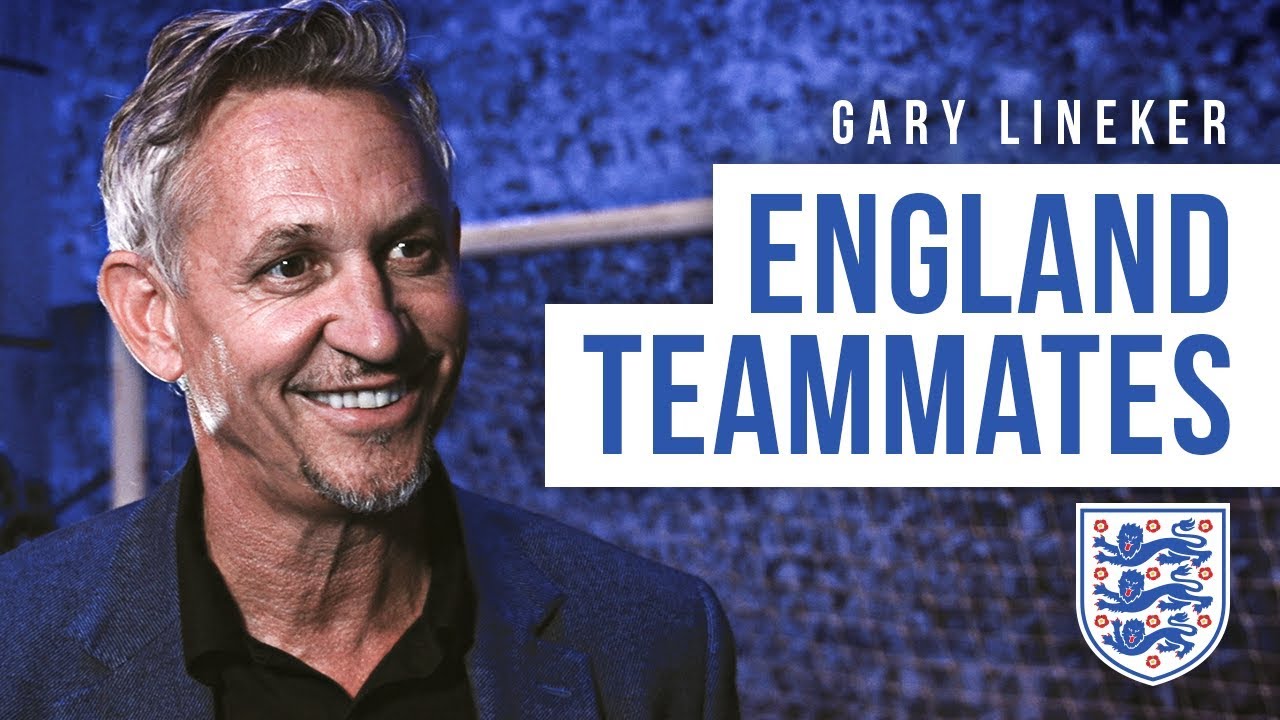 Gary Lineker | "Gazza was playing tennis with German tourists!" | England teammates background