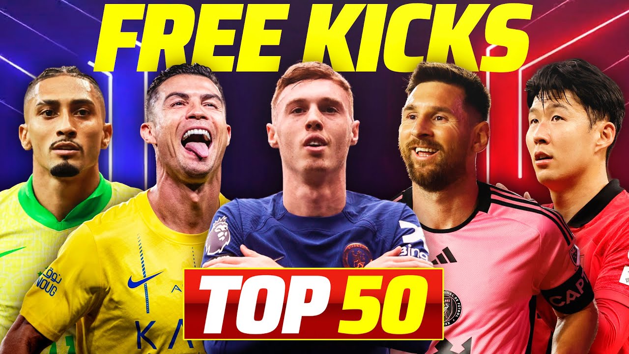 50 Best Free Kicks Of The Year 2024 background