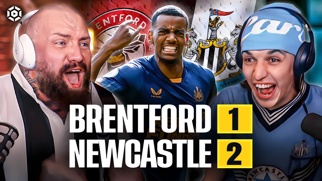 ISAK saves Newcastle after Brentford awarded 2 Penalties! background