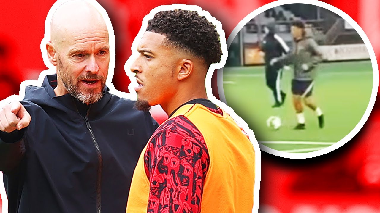 What Really Happened Between Jadon Sancho And Erik Ten Hag background