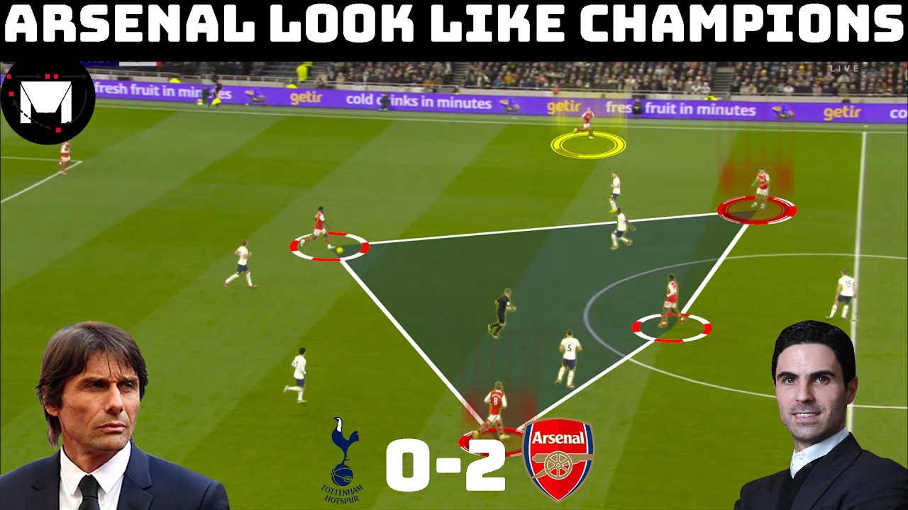 Tactical Analysis : Spurs 0-2 Arsenal | How Arteta Outwitted Conte | background