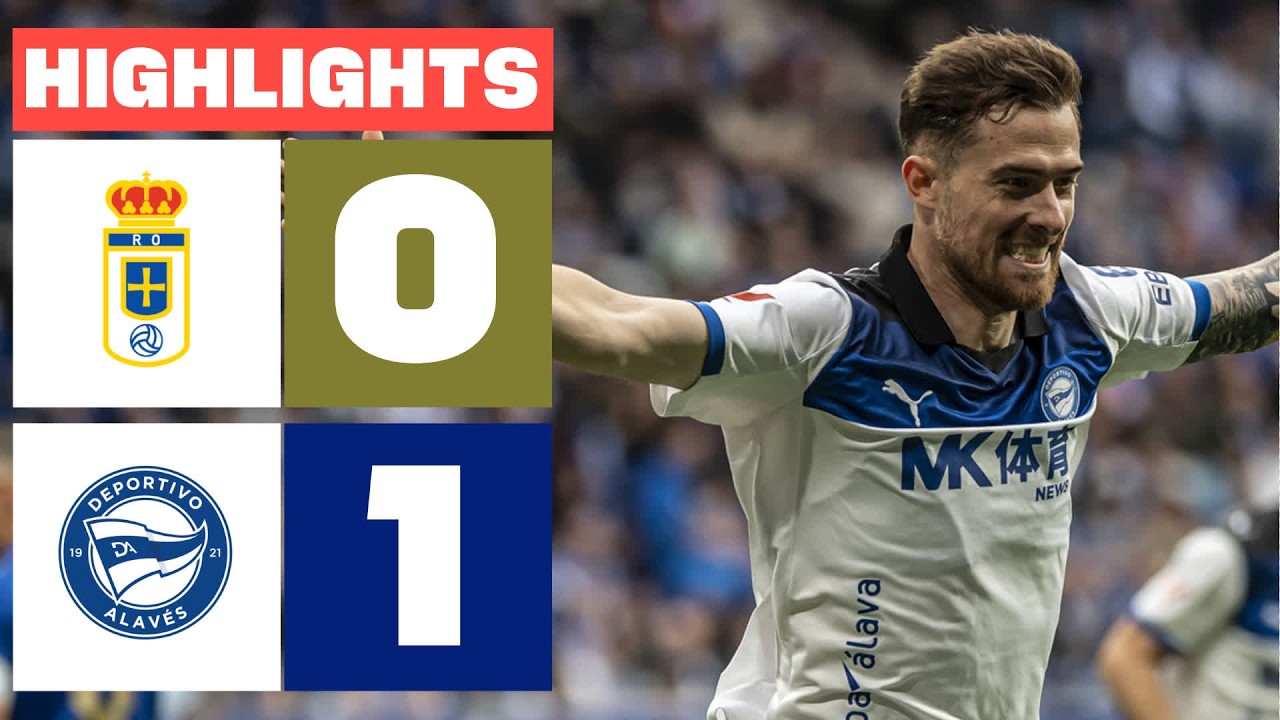 REAL OVIEDO 0 - 1 DEPORTIVO ALAVÉS | RESUMEN LALIGA EA SPORTS