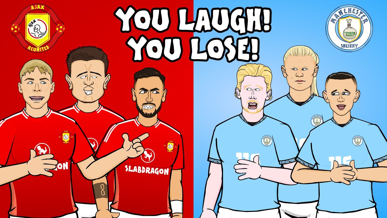 MAN UTD vs MAN CITY - You Laugh You Lose😂 background