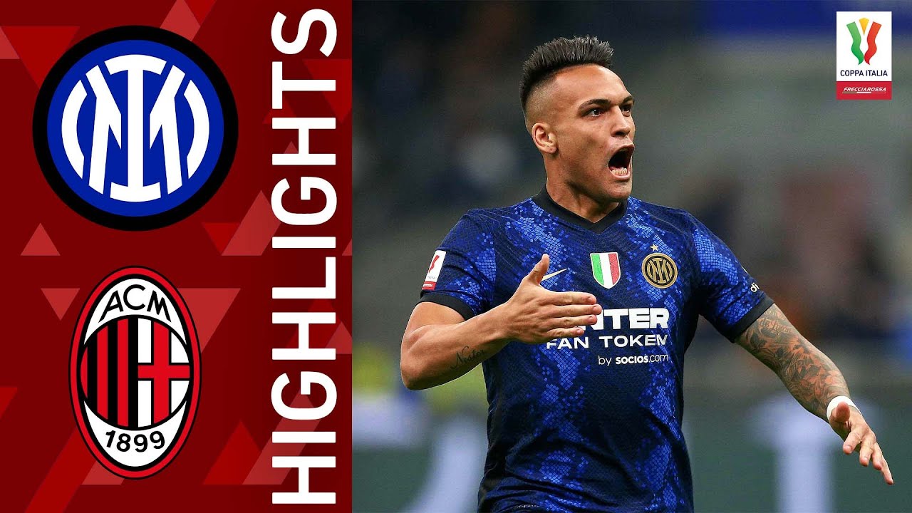 Inter 3-0 Milan | Martinez fires Nerazzurri into the final | Coppa Italia Frecciarossa 2021/22 background