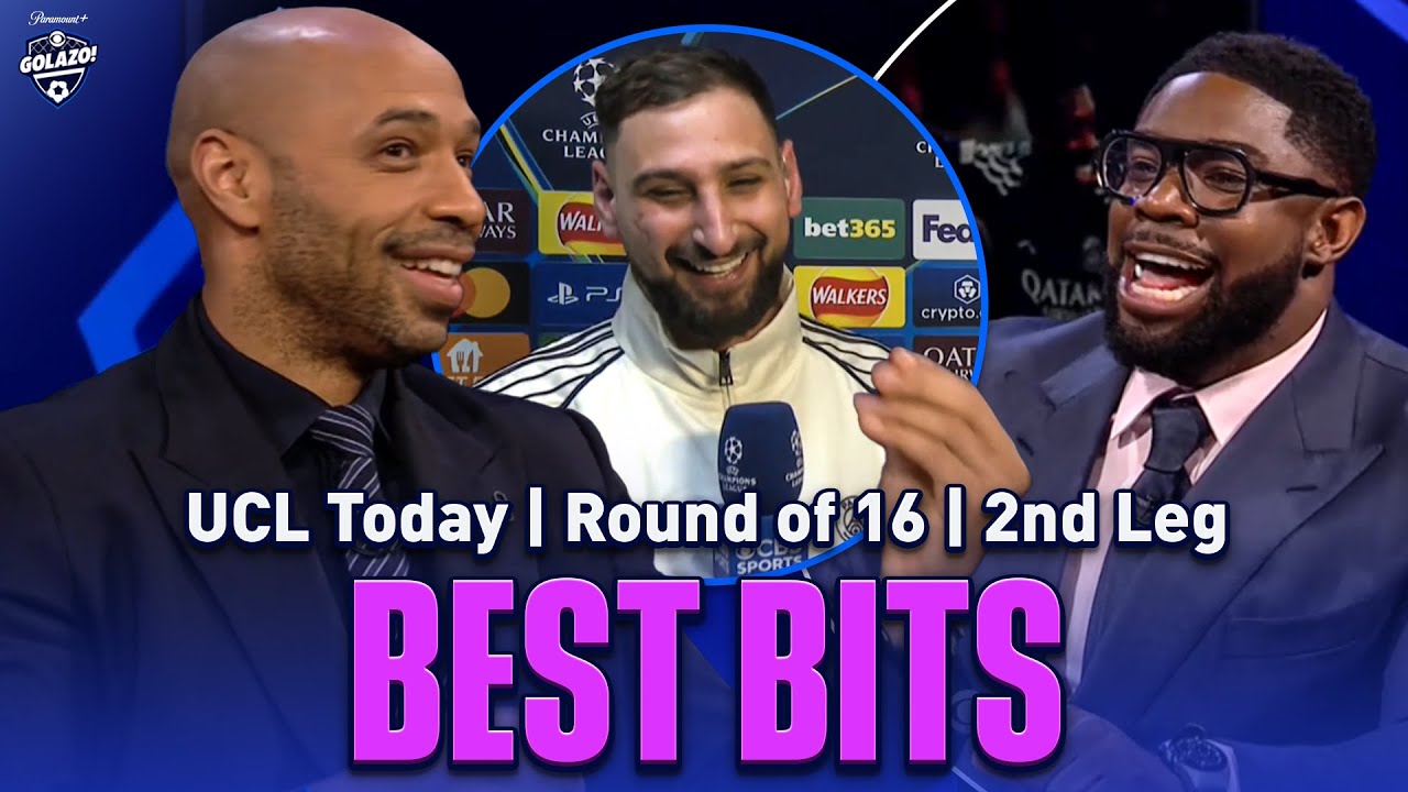 Big Meeks knows Italian?! UCL Today BEST BITS with Kate, Thierry, Jamie & Micah | CBS Sports Golazo background