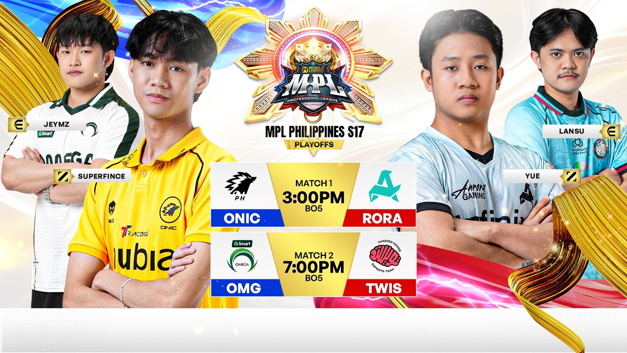 π΄ LIVE | MPL PH S17 | ENGLISH - Playoffs Day 1