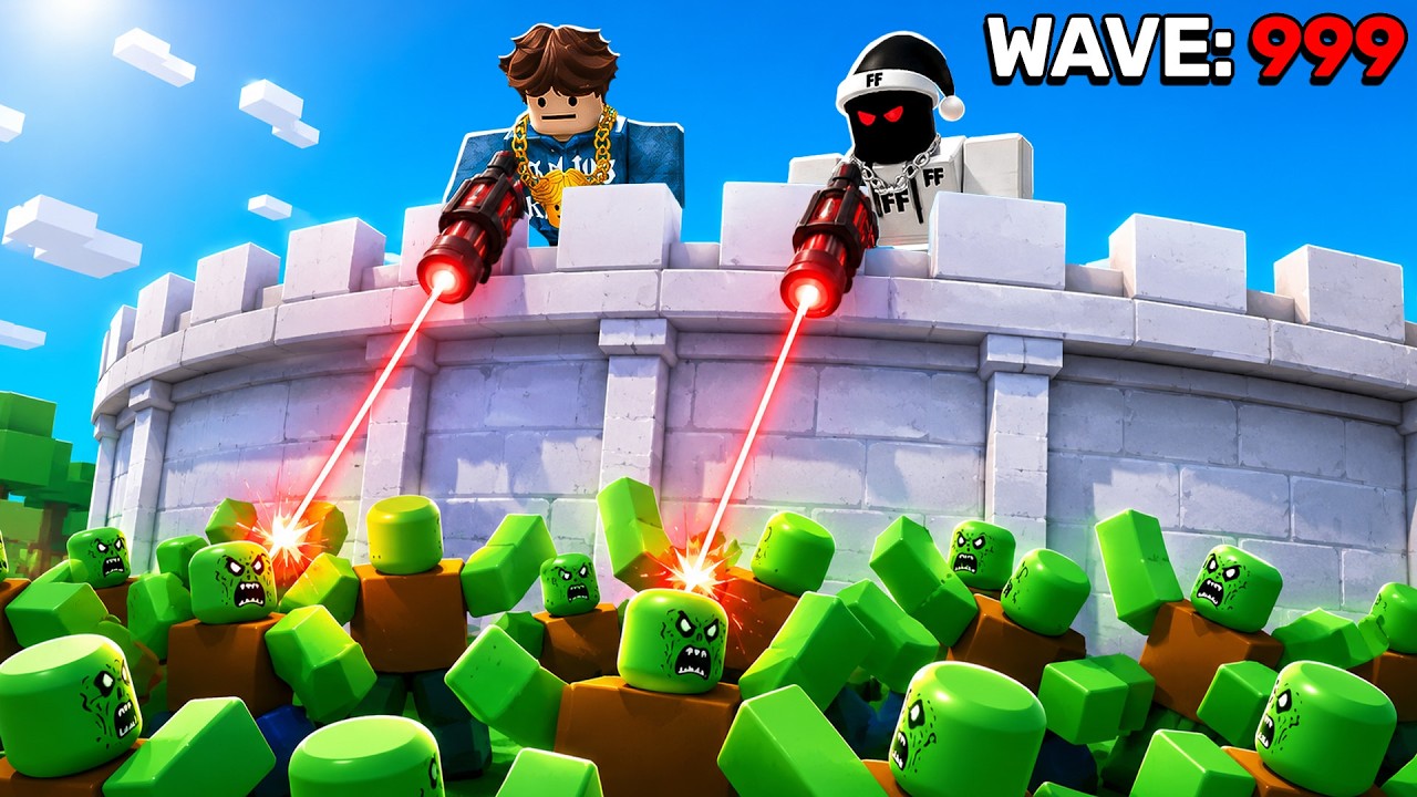 Can I Beat Wave 999 in SURVIVE ZOMBIE ARENA