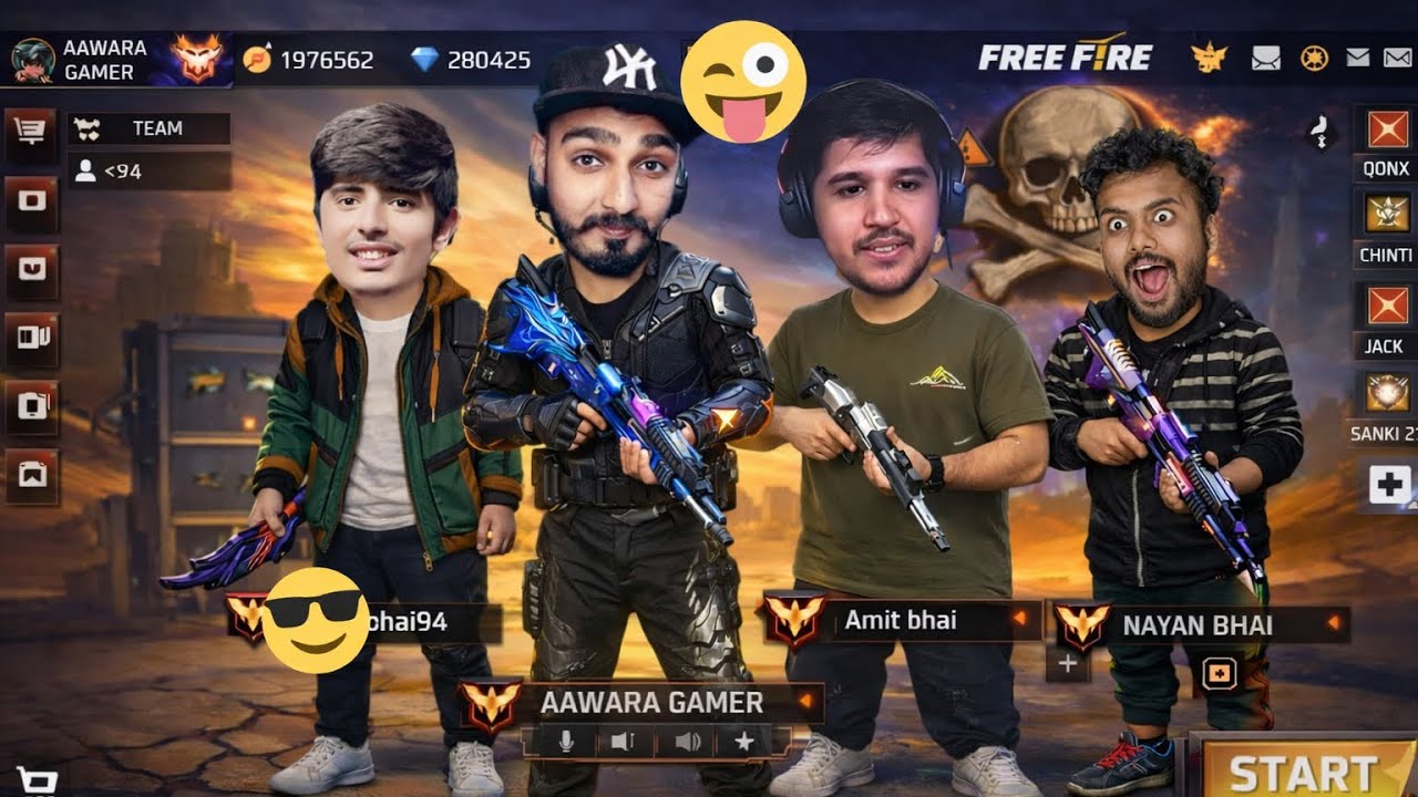 FREE FIRE IN REAL LIFE 🤯 background