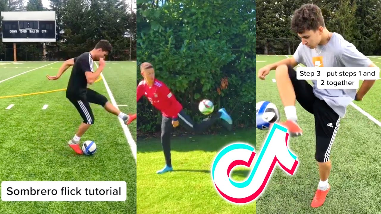 Soccer Football TikToks That Will Make You a SKILLER! background