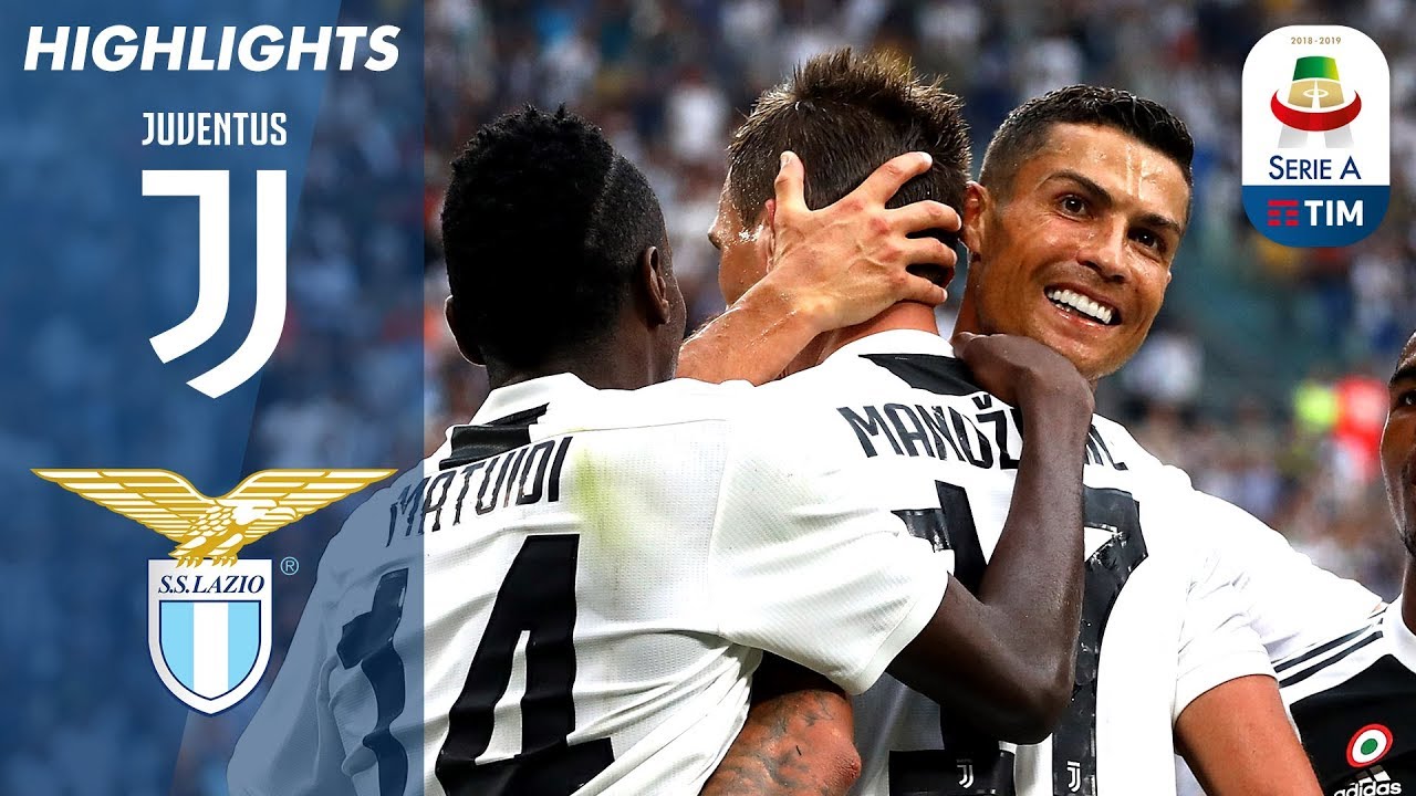 Juventus 2-0 Lazio | Ronaldo ci prova ma il goal è di Mandzukic | Serie A background