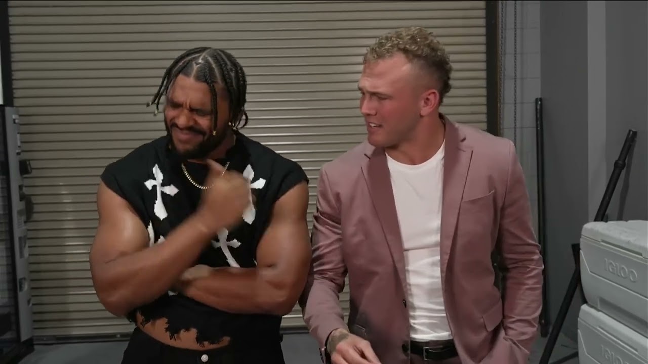 DarkState Assault Myles Borne and Tavion Heights in Brutal Backstage Attack | NXT May 26, 2026 background