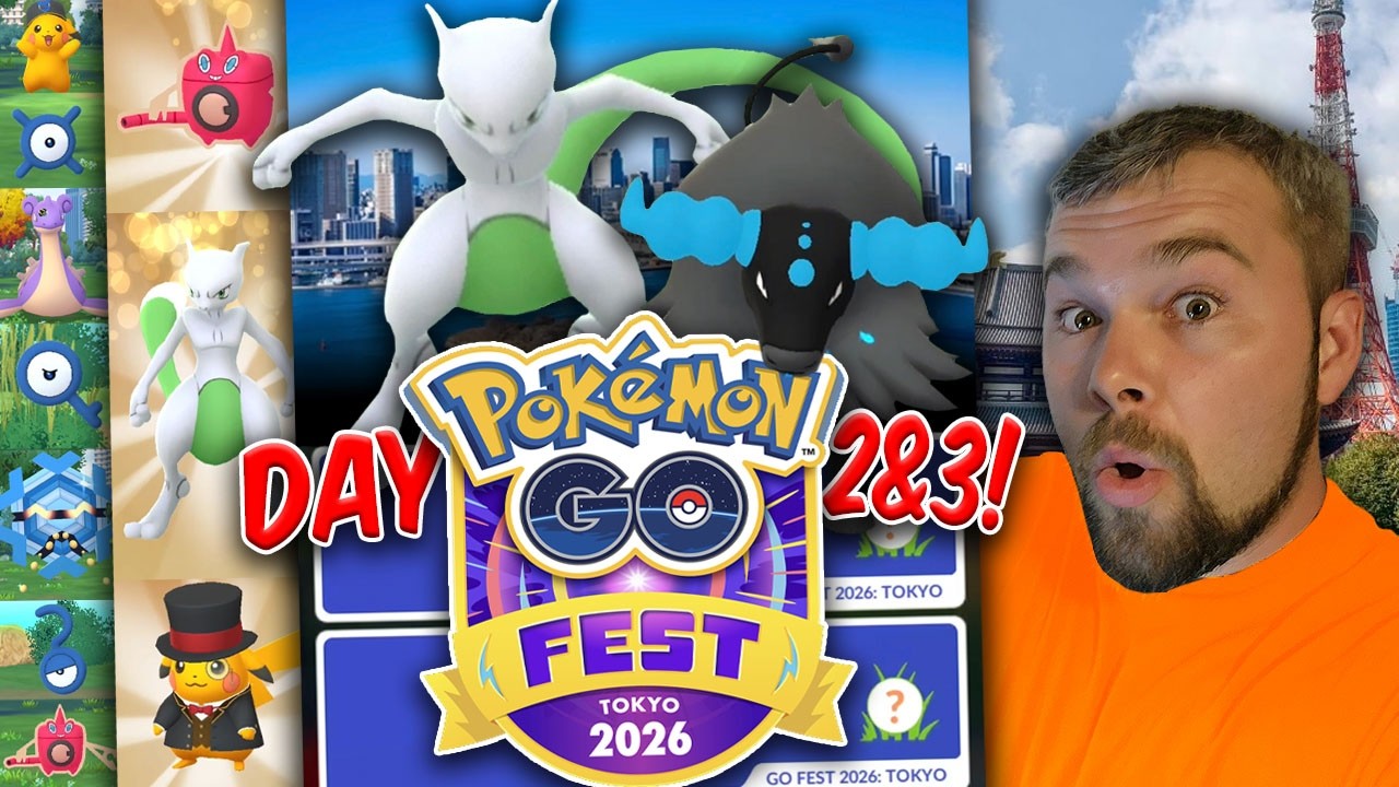 Tokyo GO Fest Day2 & 3! You Only Get 1 Chance With THESE Rare Encounters! (Pokémon GO) background