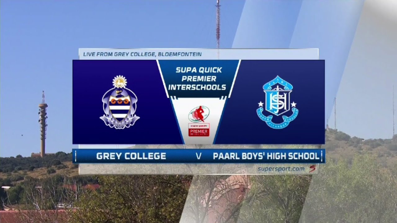 Premier Interschools Rugby | Grey College vs Paarl Boys background