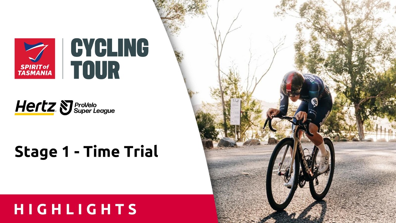Tour of Tasmania, Time Trial | Highlights | ProVelo Super League 2026