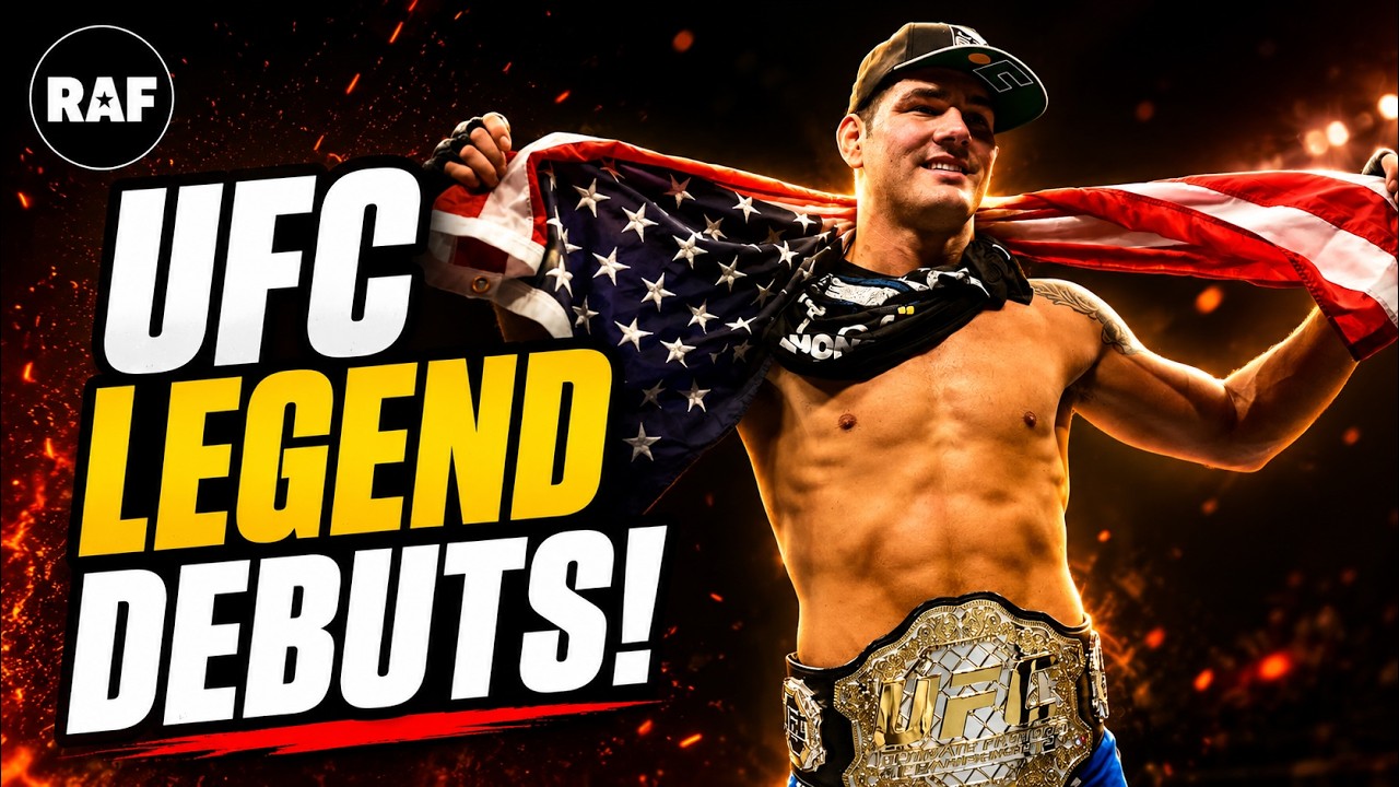 Chris Weidman - UFC Hall of Famer - debuts in RAF this Saturday background
