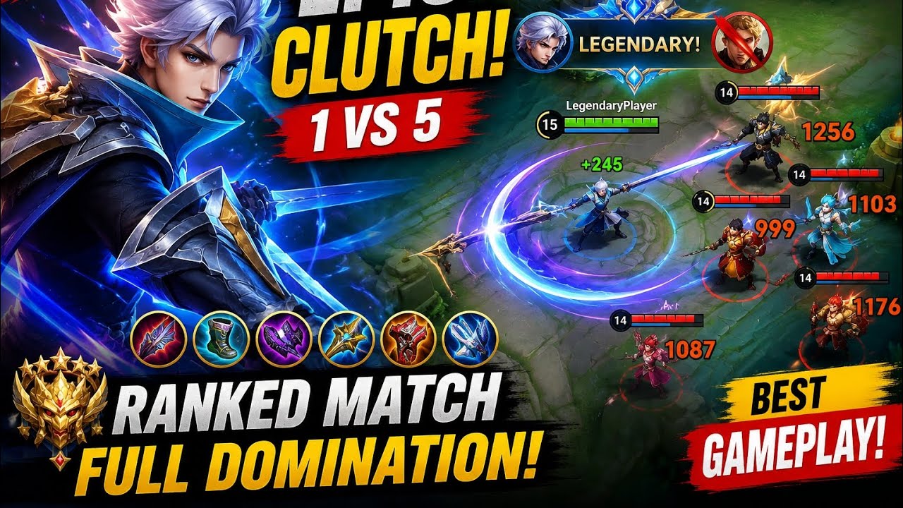 ๐ Enemy Team Shocked ๐ฑ Honor of Kings Gameplay | ๐ Honor of Kings Ranked Match | Full Domination