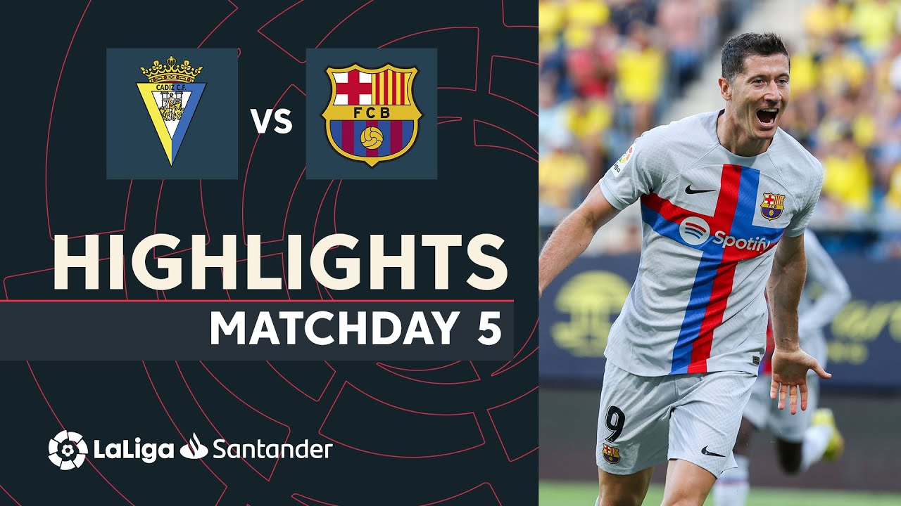 Resumen de Cádiz CF vs FC Barcelona (0-4)