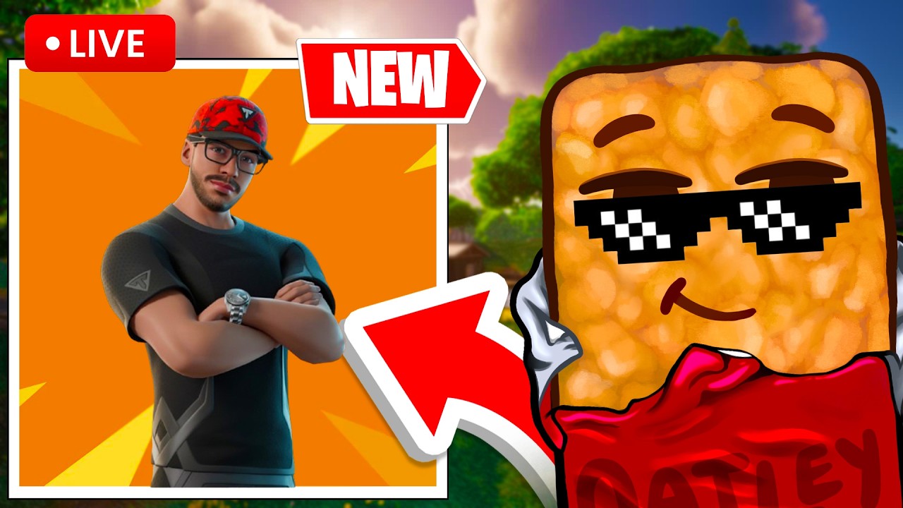 🔴LIVE - TYPICAL GAMER ICON SKIN EARLY ACCESS (Fortnite)