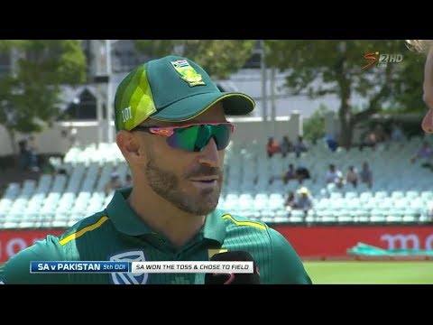 South Africa vs Pakistan | 5th ODI | Match Build-up background