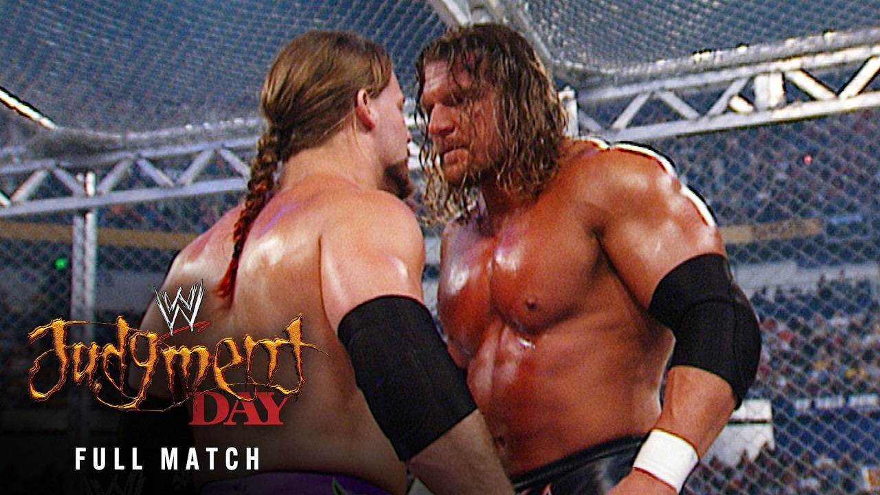 FULL MATCH: Triple H vs. Chris Jericho | Hell in a Cell Match: Judgment Day 2002 background