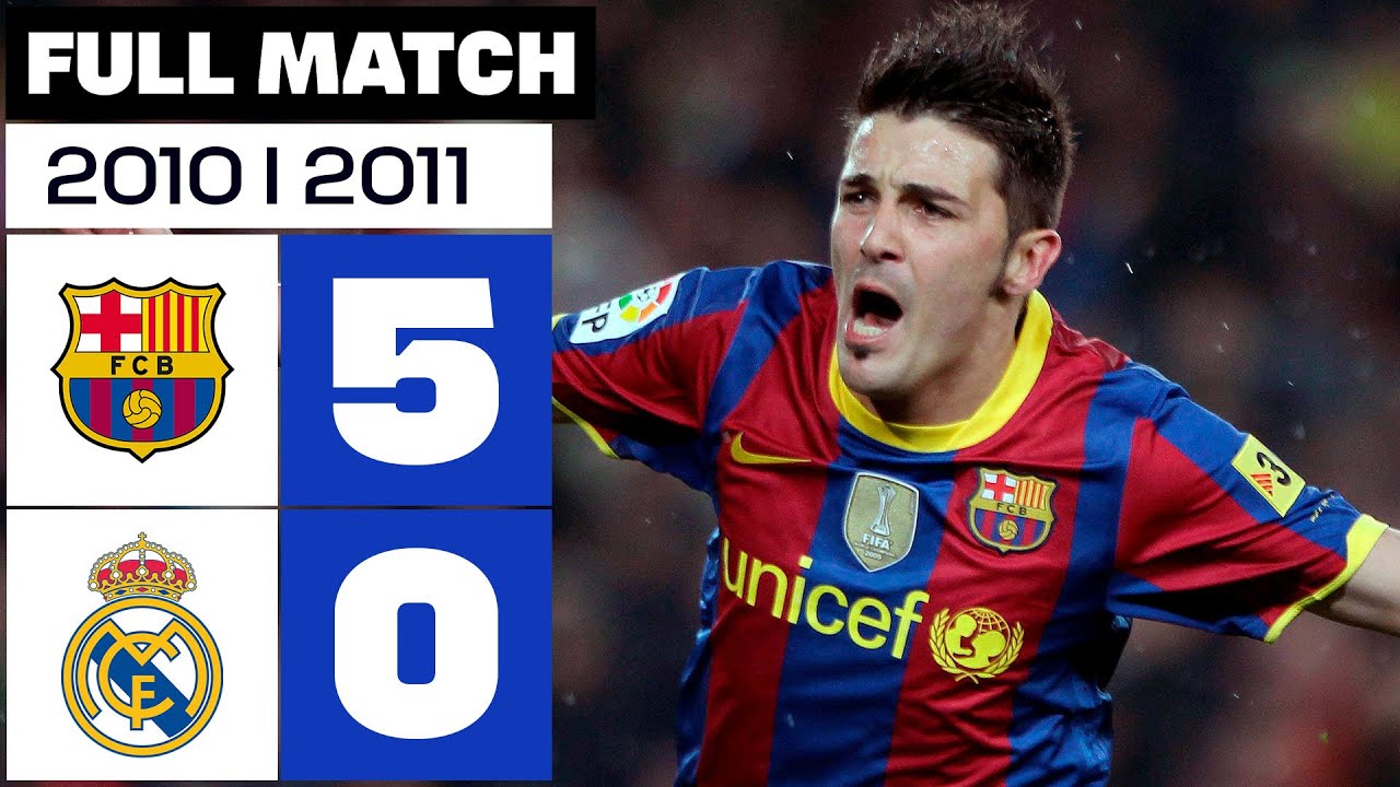 FC Barcelona vs Real Madrid (5-0) 2010/2011 PARTIDO COMPLETO backdrop
