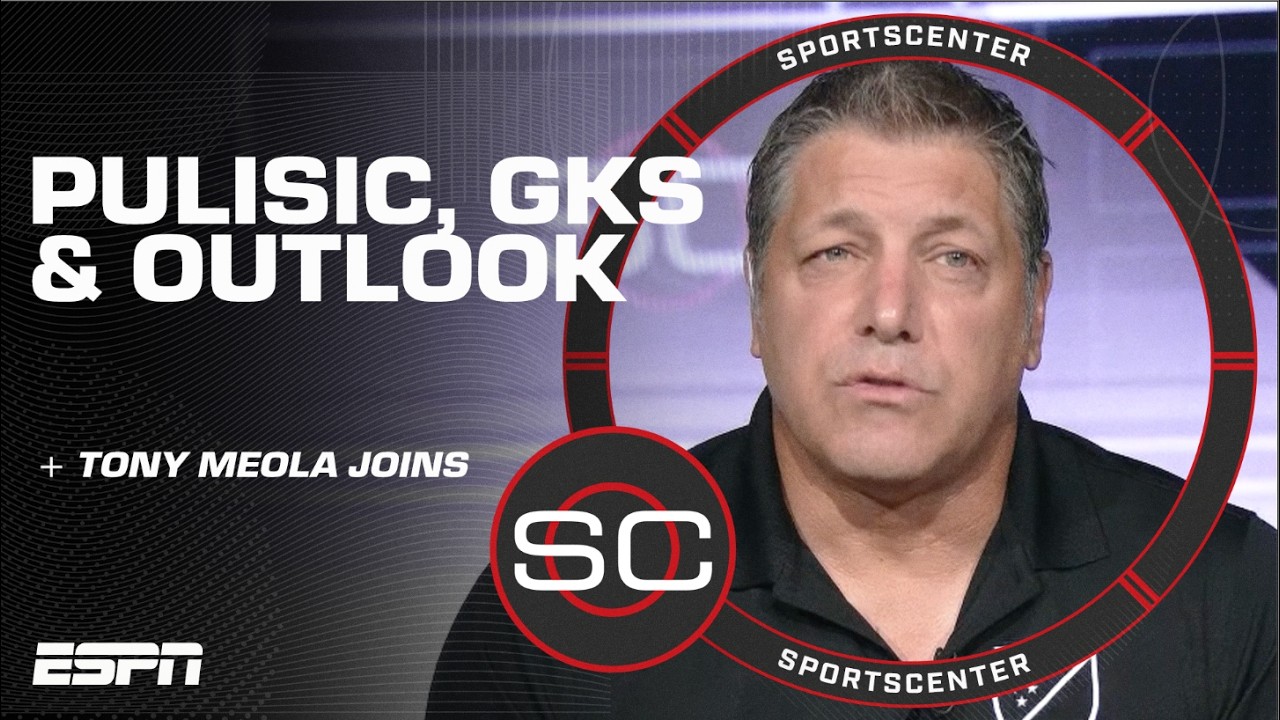 Tony Meola outlines the BENCHMARK Christian Pulisic & the USMNT need to make | SportsCenter