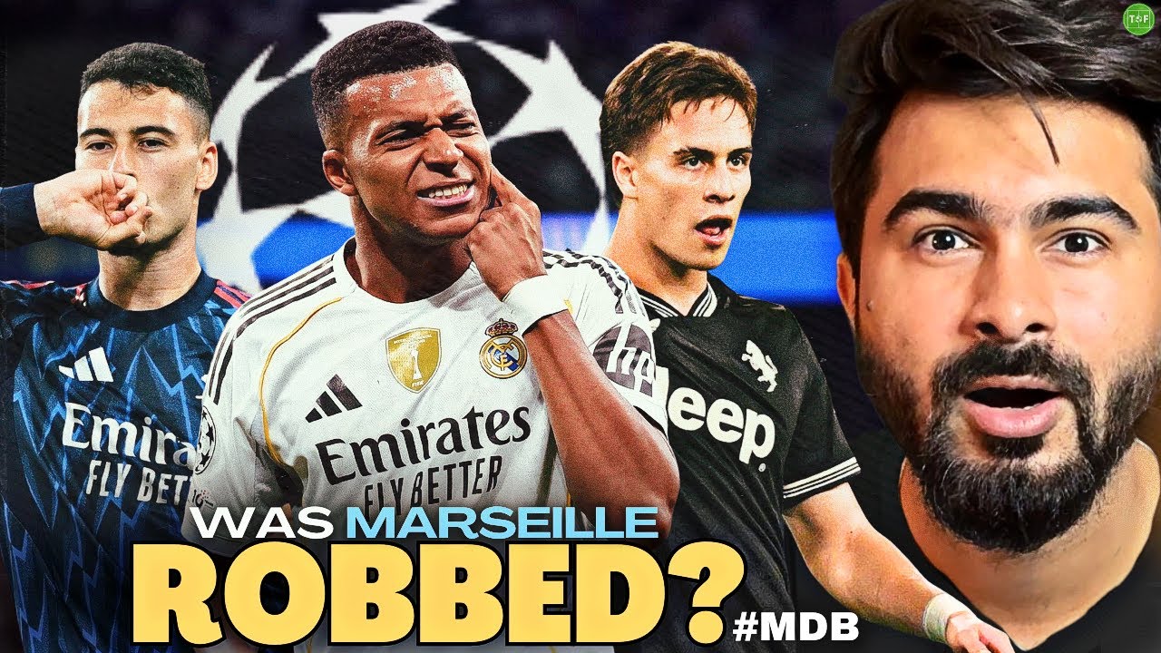 Real Madrid Escape Marseille 2-1 | Juventus 4-4 Dortmund | Arsenal 2-0 Bilbao UCL #MDB