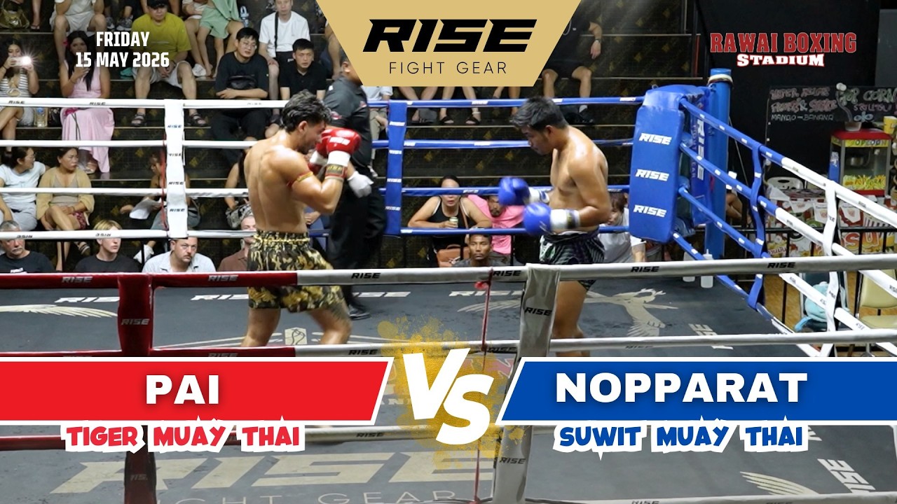 π¬π· Greece vs Thailand πΉπ | PAI (Tiger Muay Thai) vs NOPPARAT (Suwit Muay Thai)