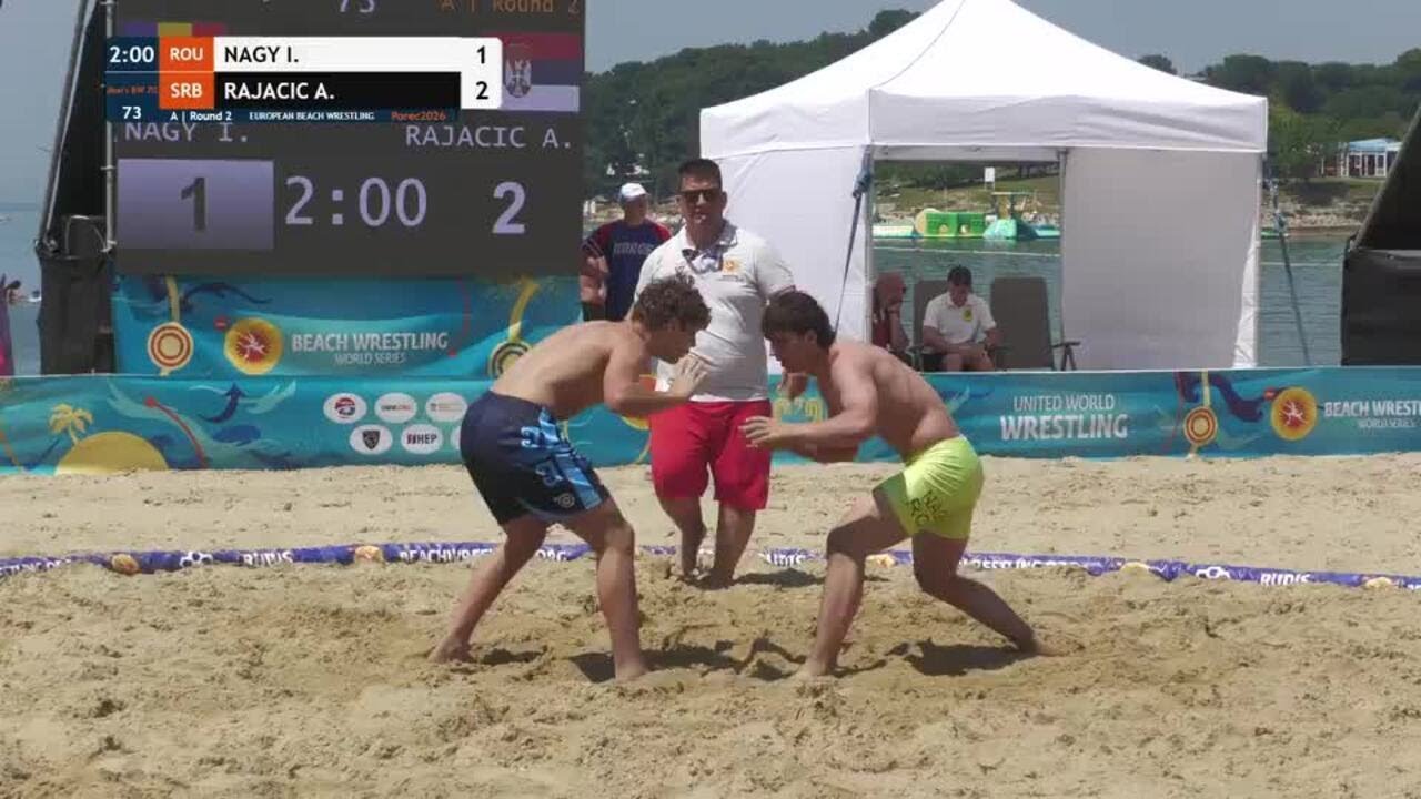 Istvan NAGY (ROU) vs. Andrej RAJACIC (SRB) • A | Round 2 • Men's BW 70Kg