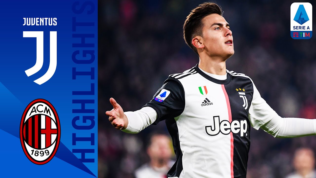 Juventus 1-0 Milan | Paulo Dybala Scores after CR7's Substitution! | Serie A backdrop