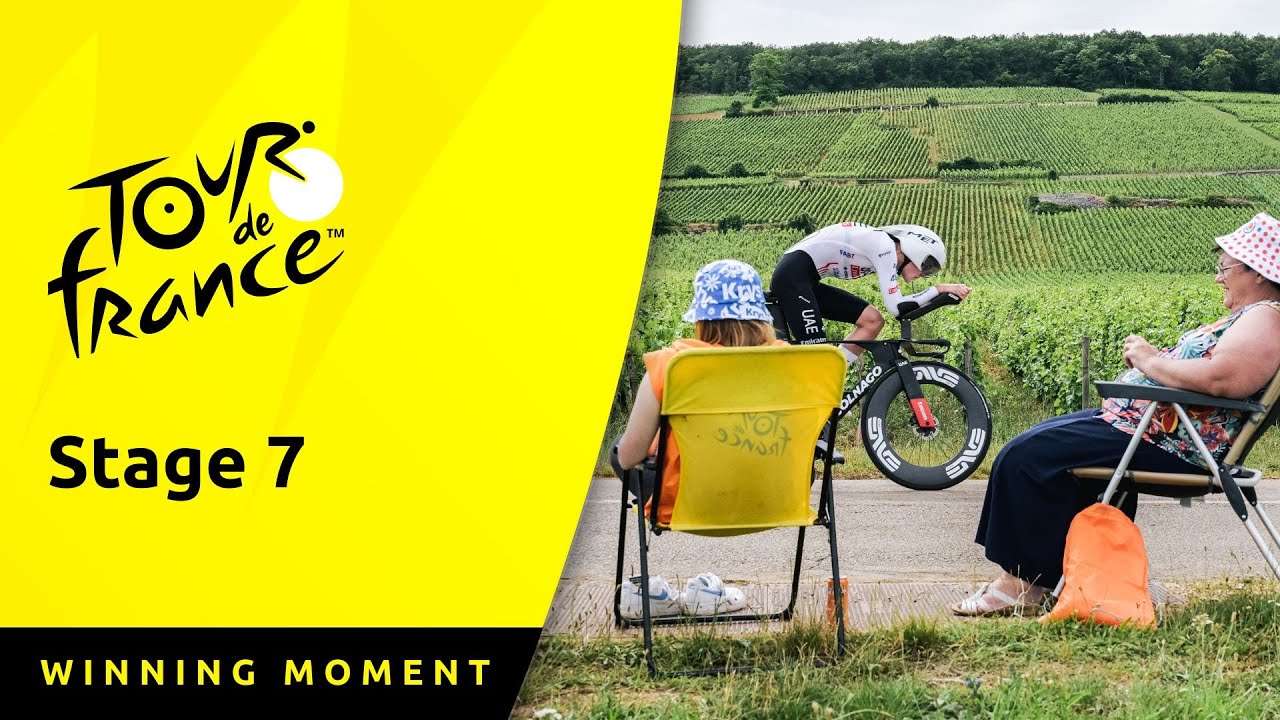 Race against the clock | Stage 7 Tour de France 2024 Highlights background