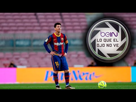 Lo que el ojo no ve: Messi no se rindió a pesar de estar desanimado background
