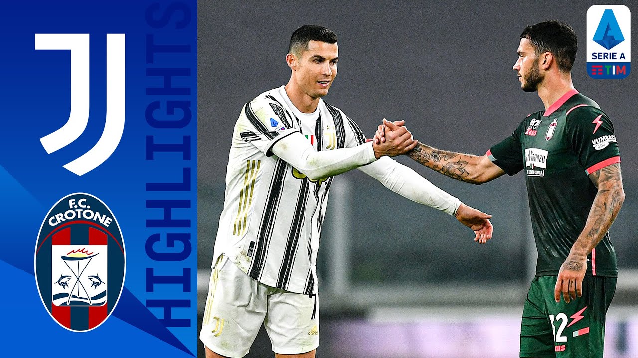 Juventus 3-0 Crotone | Ronaldo Hits a Brace as Juve Too Strong for Crotone! | Serie A TIM background